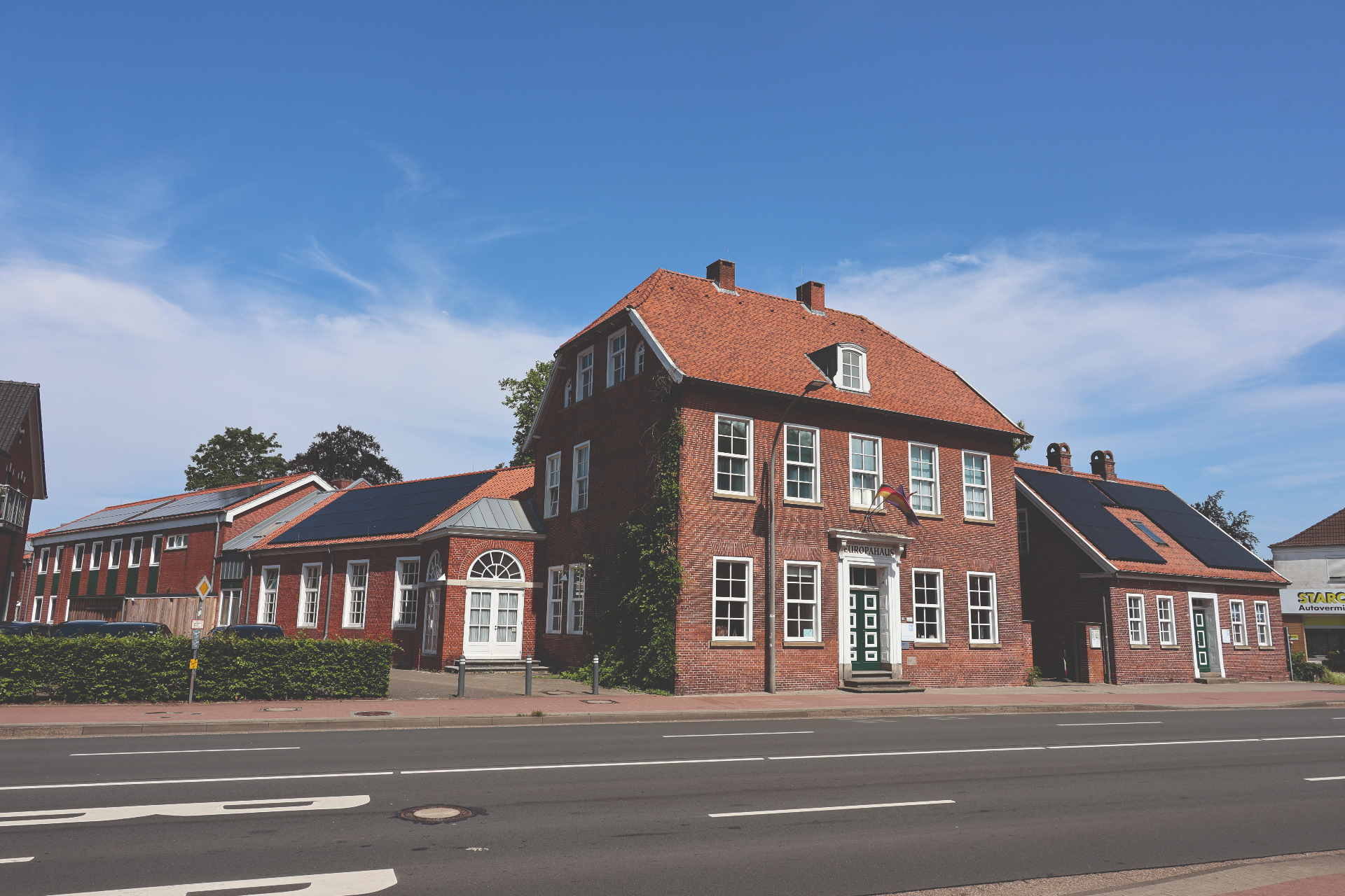 Europahaus Aurich – historisches Backsteingebäude